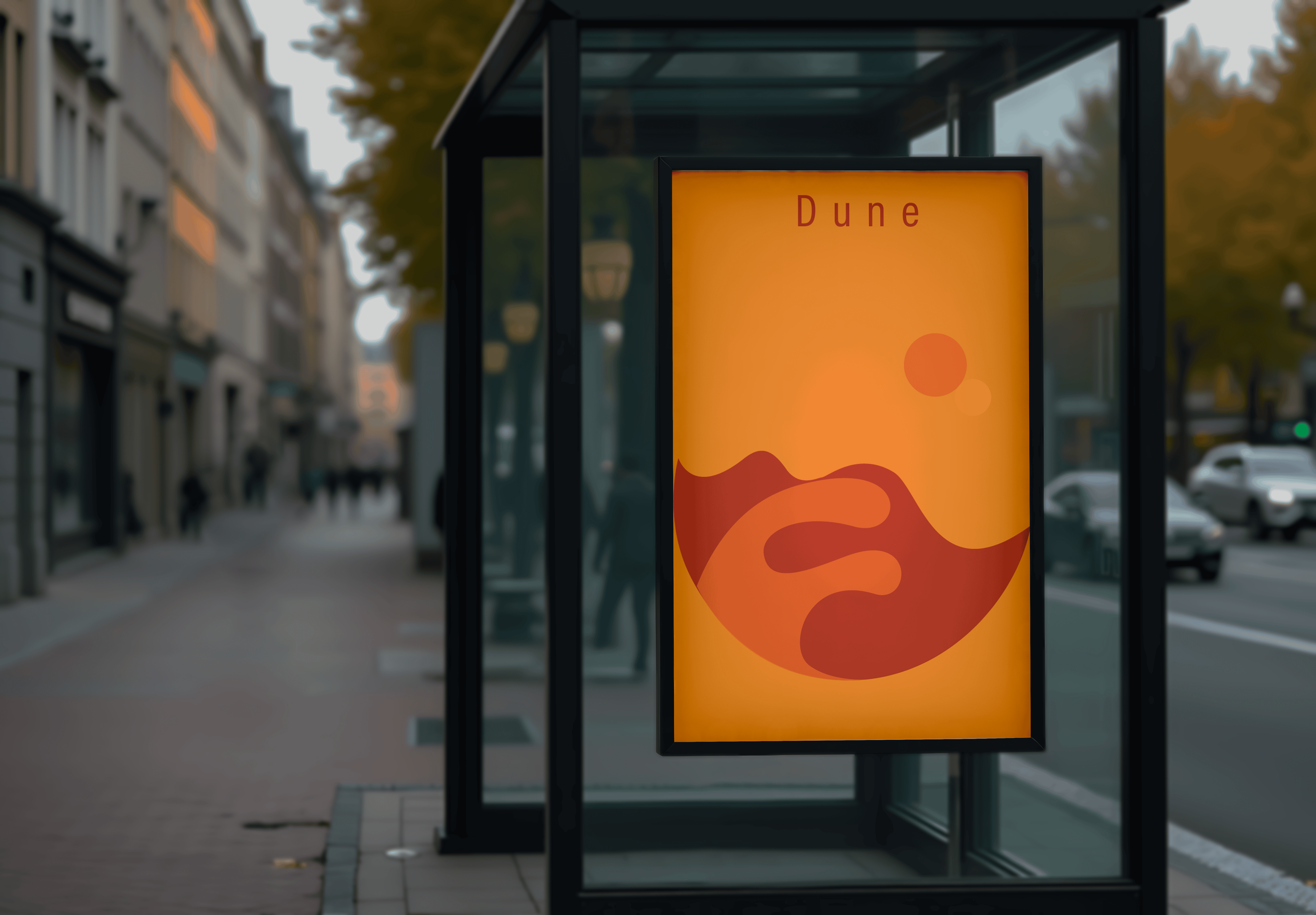 Dune Movie Poster Mockup